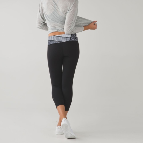 lululemon athletica Pants - Lululemon Wunder Under Crop III Full-On Luon